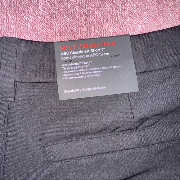 Lululemon ABC Classic Fit Shorts Size 34 7” Inseam Black - Picture 4 of 4